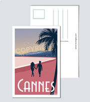 Carte Postale cannes vintage