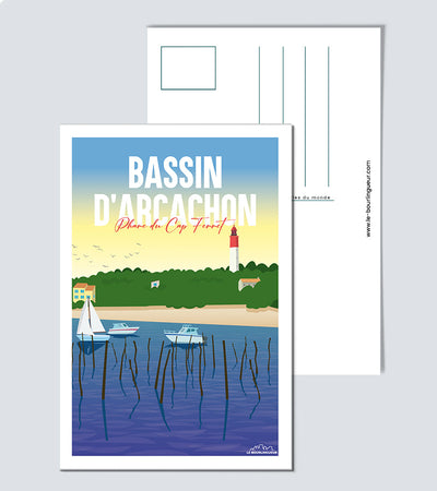 Carte Postale Bassin d Arcachon