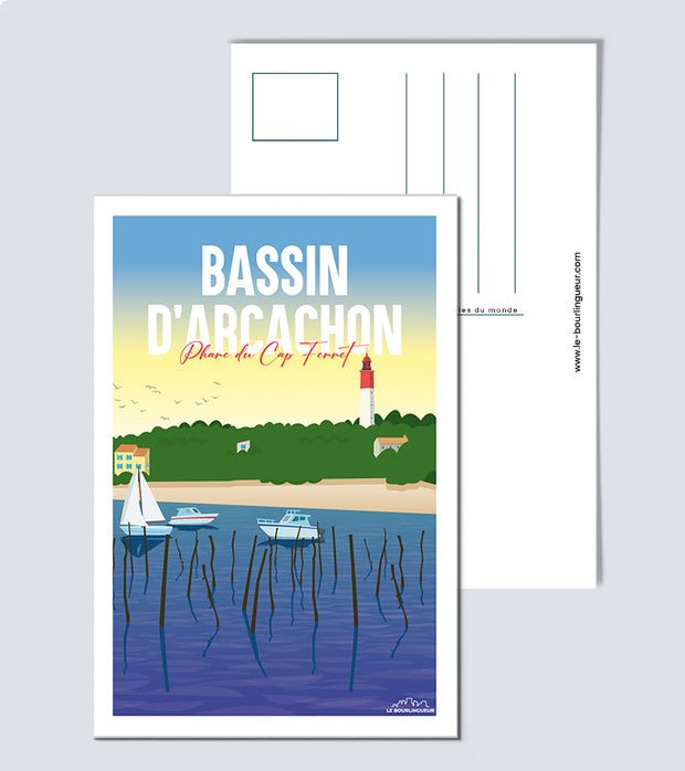 Carte Postale Bassin d Arcachon