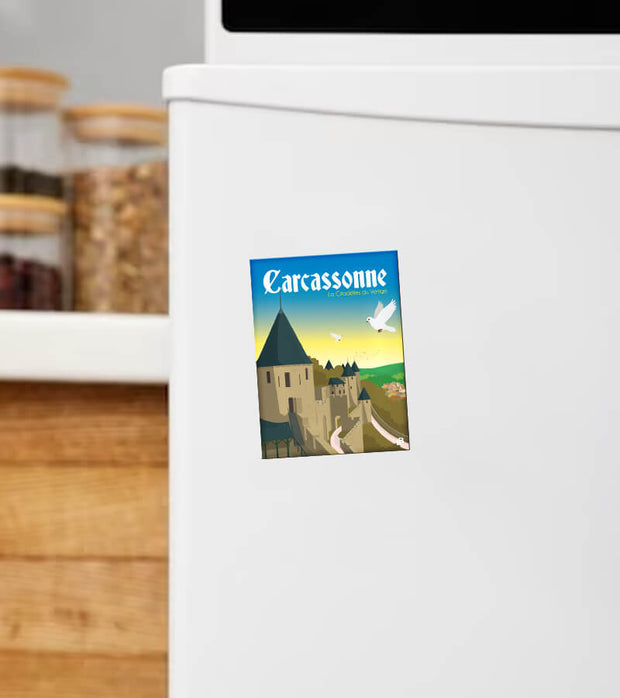 Magnet Vintage Carcassonne