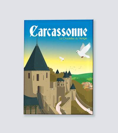 Magnet Vintage Carcassonne