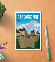 Carte Postale Carcassonne Postale