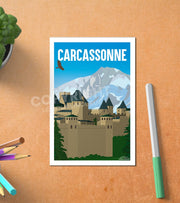 Carte Postale Carcassonne Postale