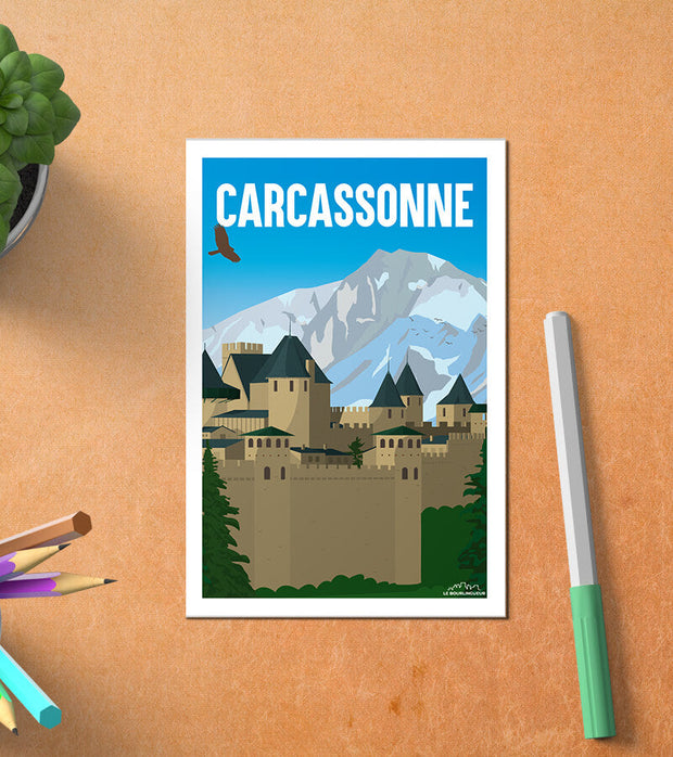 Carte Postale Carcassonne Postale