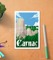 Carte Postale Carnac