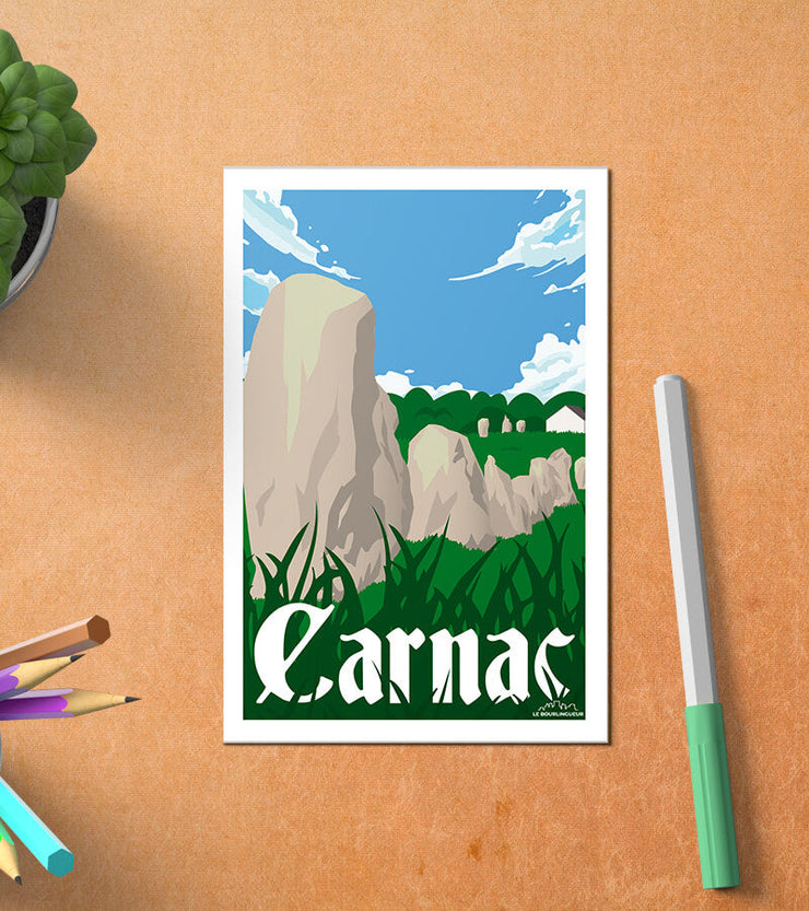 Carte Postale Carnac