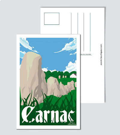 Carte Postale Carnac
