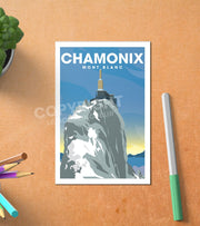 Carte Postale Chamonix Postale