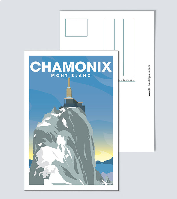 Carte postale Aiguille du Midi - Chamonix