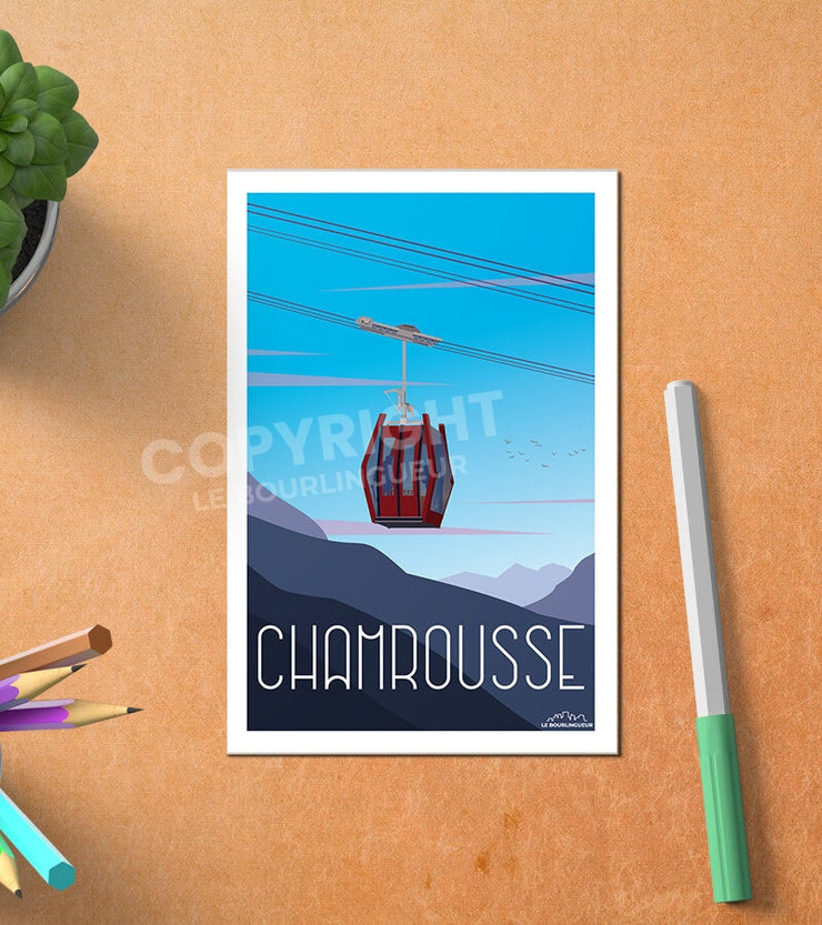 Carte Postale Chamrousse Postale