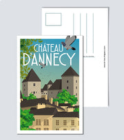 Carte Postale Château Dannecy Postale