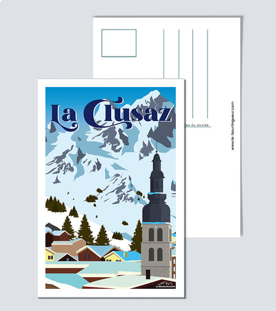 Carte Postale la Clusaz