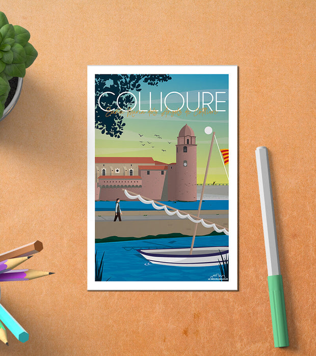 Carte Postale Port De Collioure