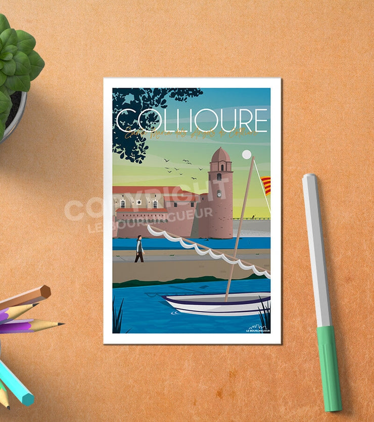 Carte Postale Port De Collioure
