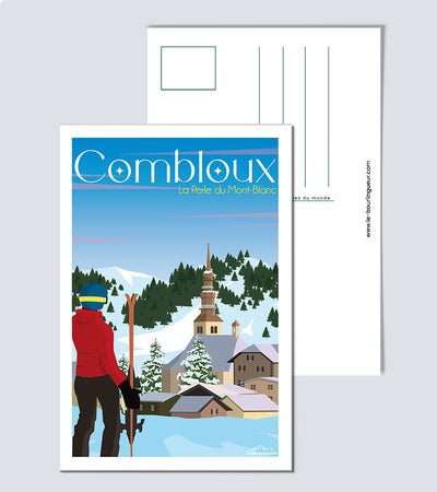 Carte postale Combloux