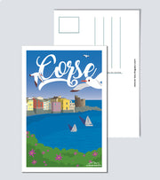 Carte postale Corse