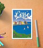 Carte Postale Corse Postale