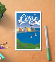 Carte Postale Corse Postale