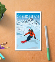 Carte Postale Courchevel