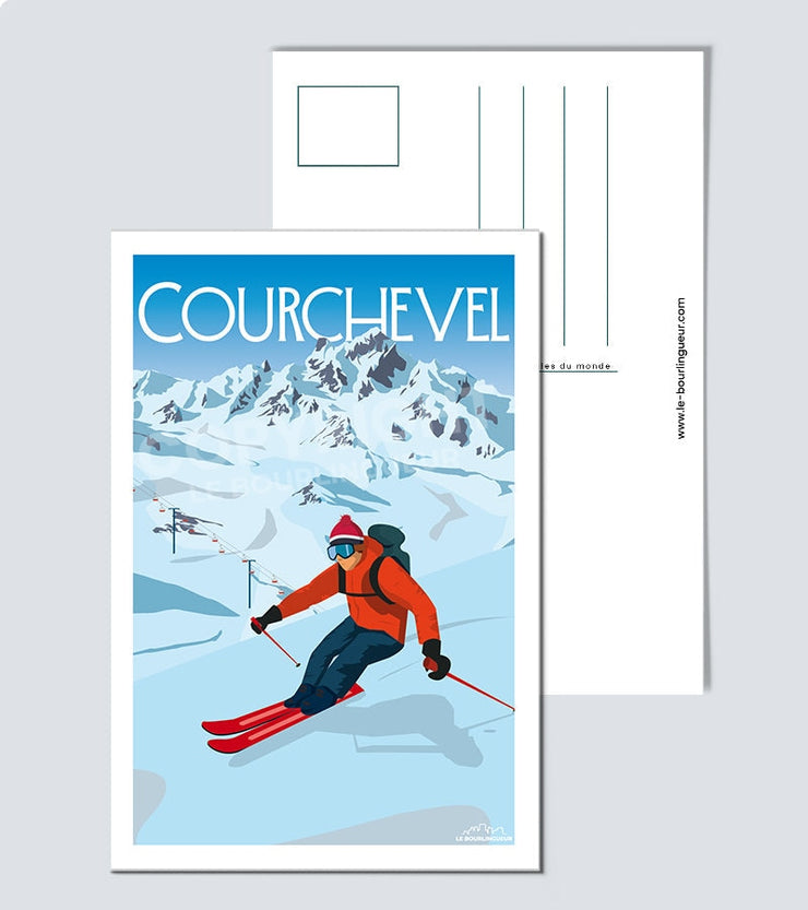 Carte Postale Courchevel