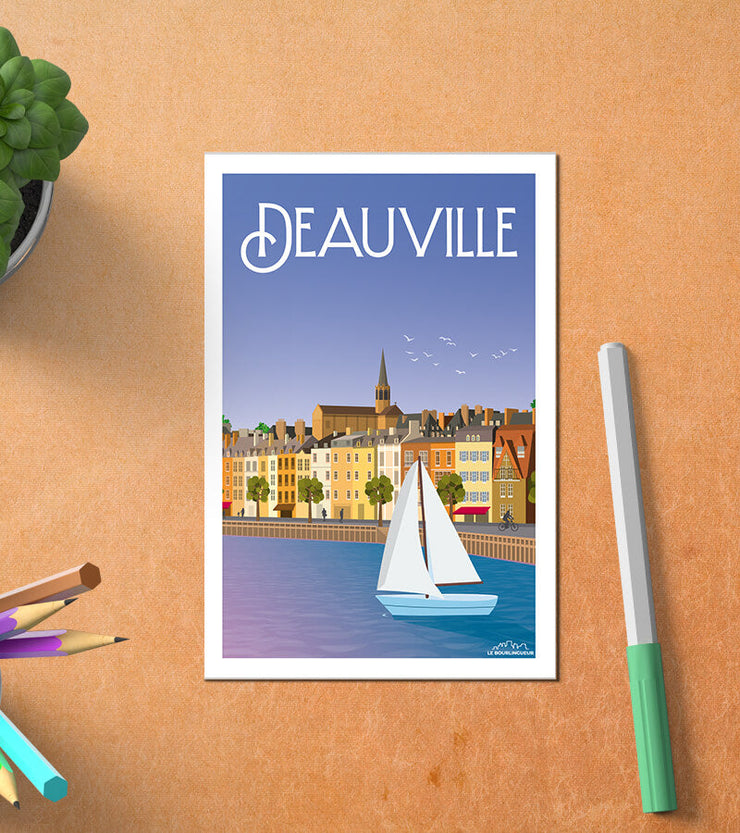 Carte Postale Deauville