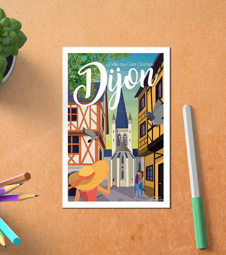 Carte Postale Dijon Postale