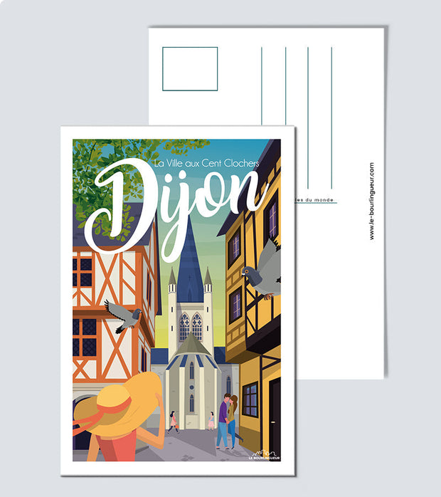 Carte postale Dijon