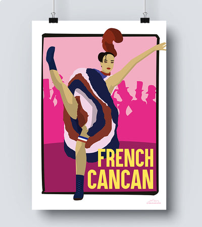 Danse francaise french cancan