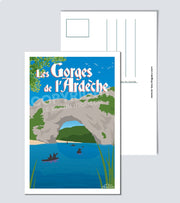 Carte Postale Le Pont d'Arc Ardèche