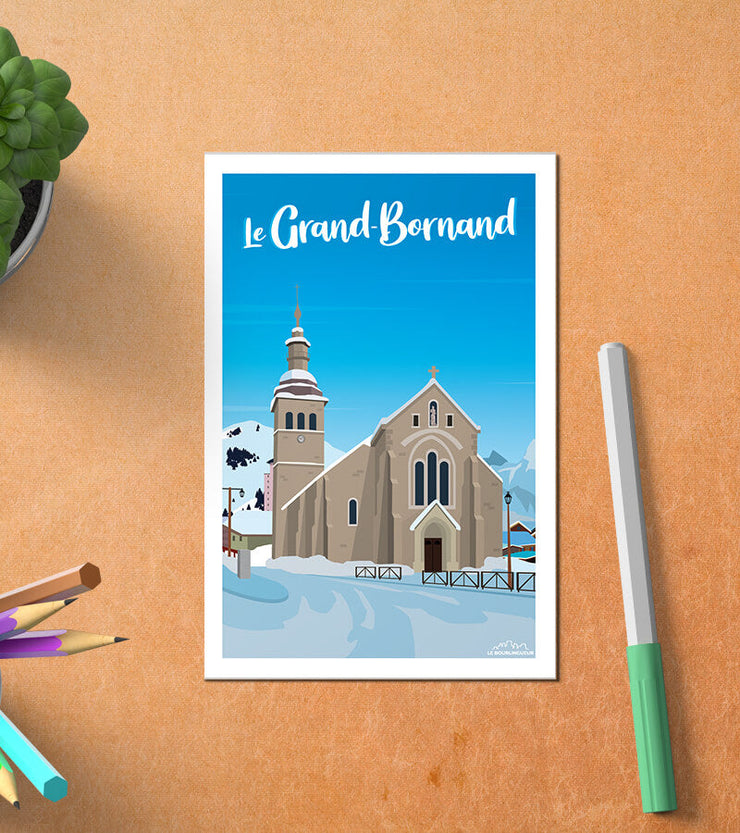 Carte Postale Le Grand Bornand Postale