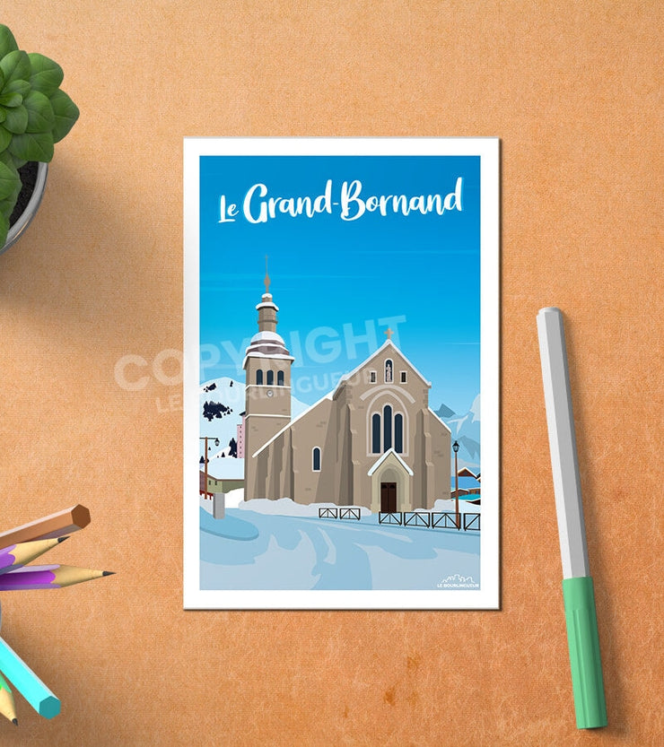 Carte Postale Le Grand Bornand Postale