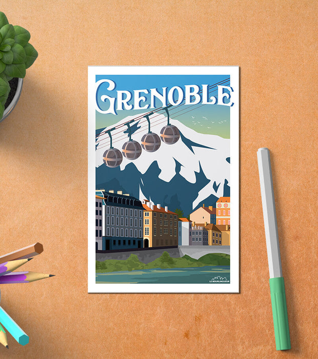 Carte Postale Grenoble