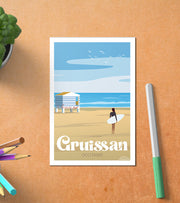 Carte Postale Vintage Gruissan