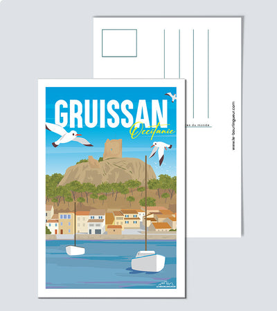 Carte Postale Gruissan