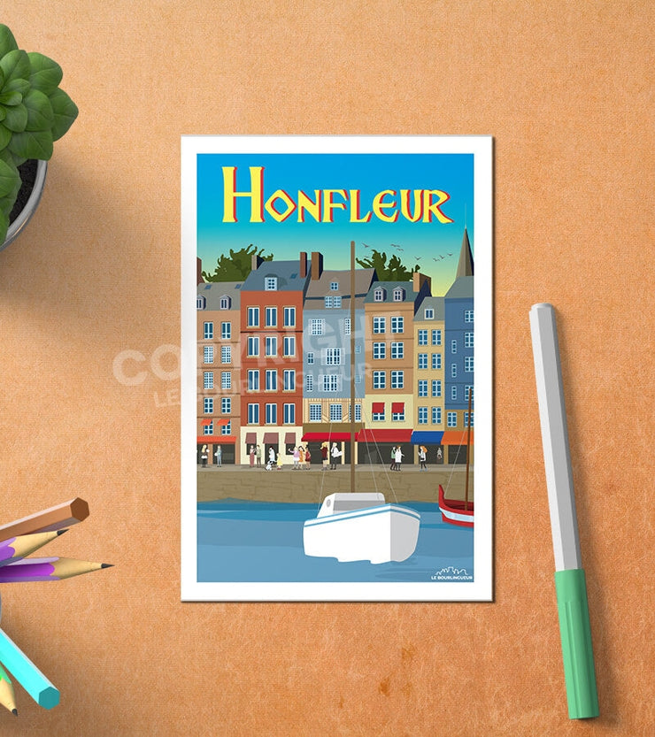 Carte Postale Honfleur