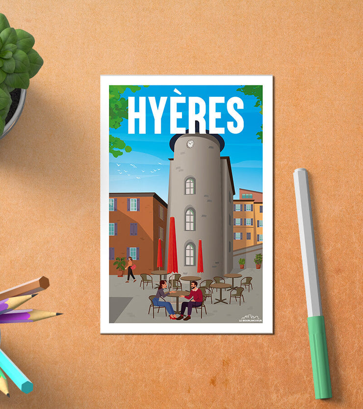 Carte Postale Hyères Centre Ville