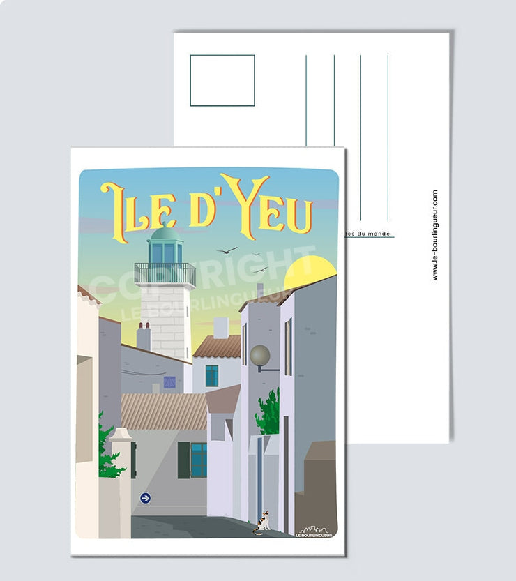 Carte Postale Île d'Yeu