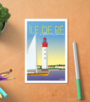 Carte Postale Ars En Ré Sur Lîle De