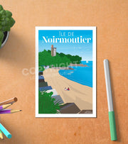 Carte Postale Île De Noirmoutier