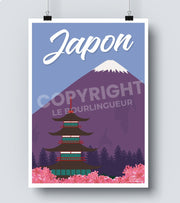 Affiche japon vintage