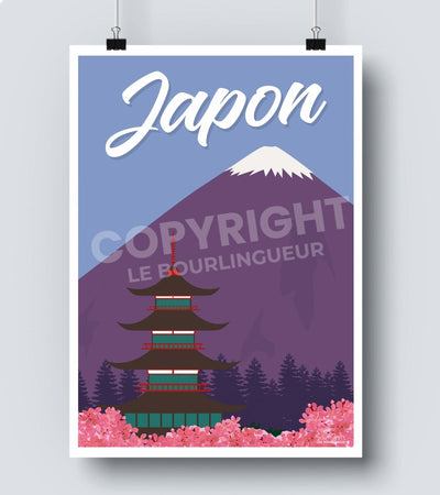 Affiche japon vintage