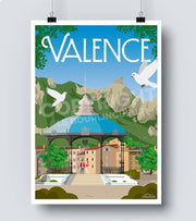 Affiche Valence france