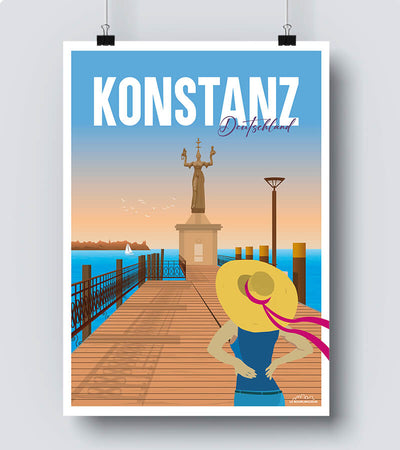 Affiche Konstanz Deutschland