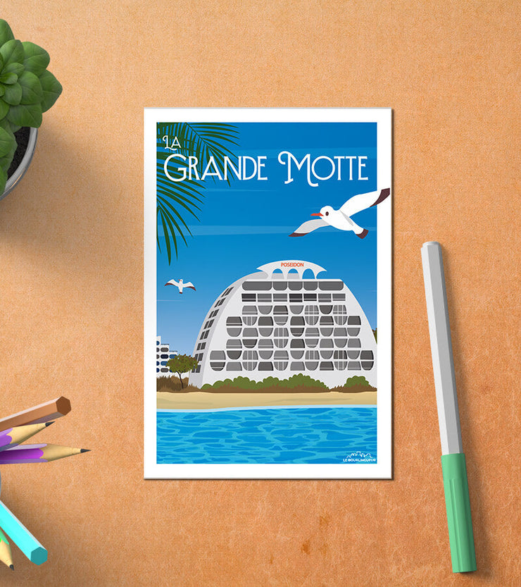 Carte Postale La Grande Motte
