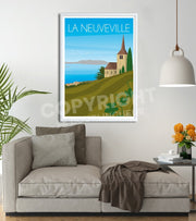 poster Lac leman neuveville