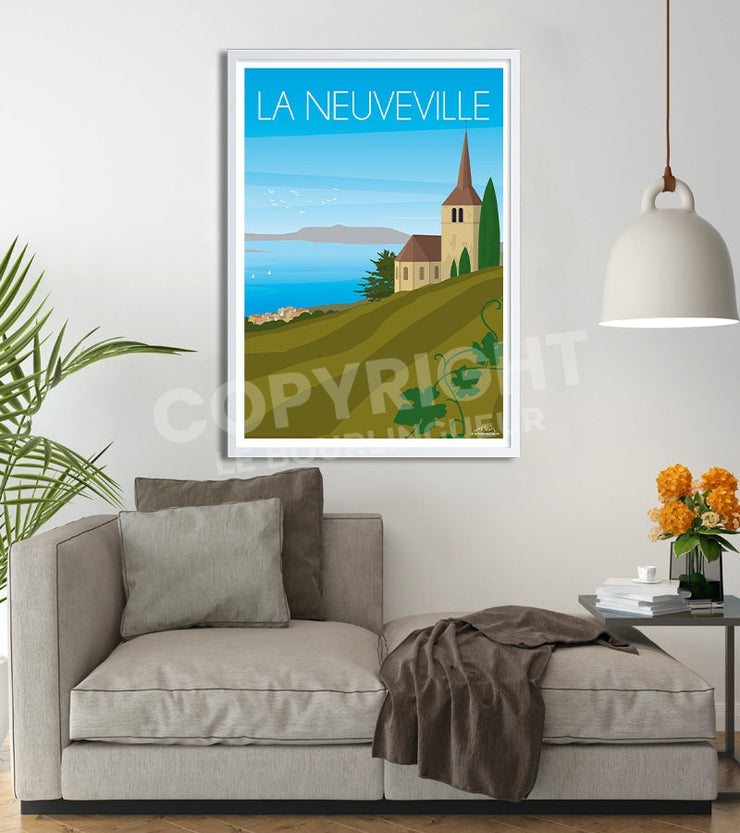 poster Lac leman neuveville