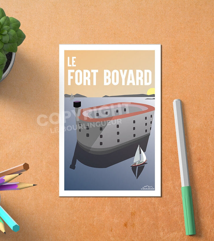 Carte Postale La Rochelle Le Fort Boyard
