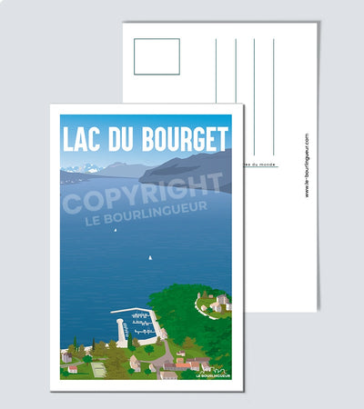 Carte Postale Le Lac Du Bourget Postale