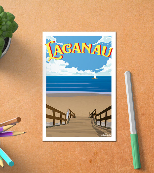 Carte Postale Lacanau