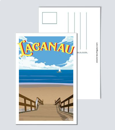 Carte Postale Lacanau